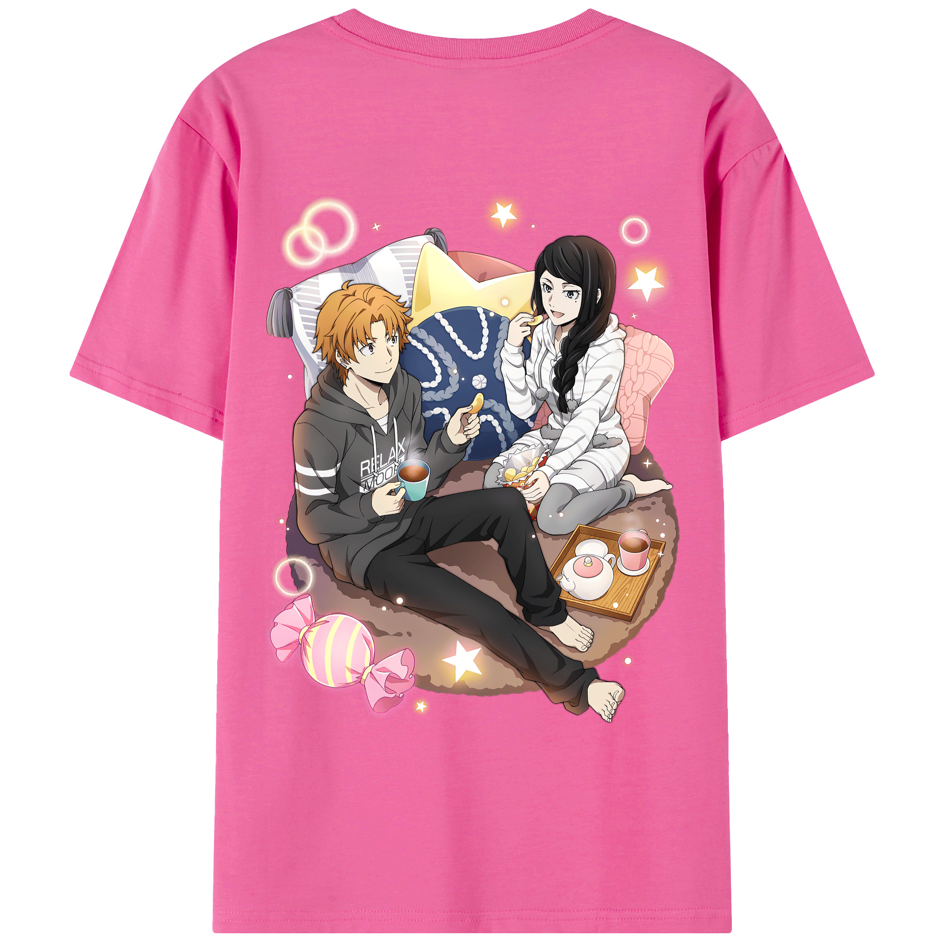 （画像用） 文豪ストレイドッグス Bungo Stray Dogs レディース半袖Tシャツ(バックプリント)